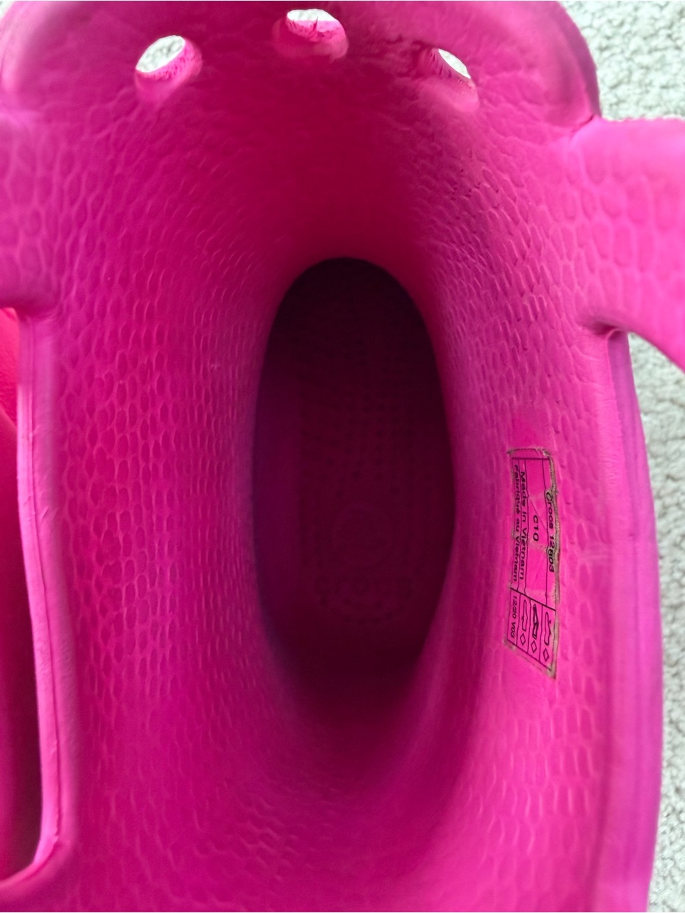 Crocs Toddler Size 10 Pink Handle It Rain Boots - Picture 6 of 9